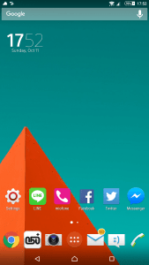 Z-Ultraのディスプレイ OSはAndroid5.1.1 